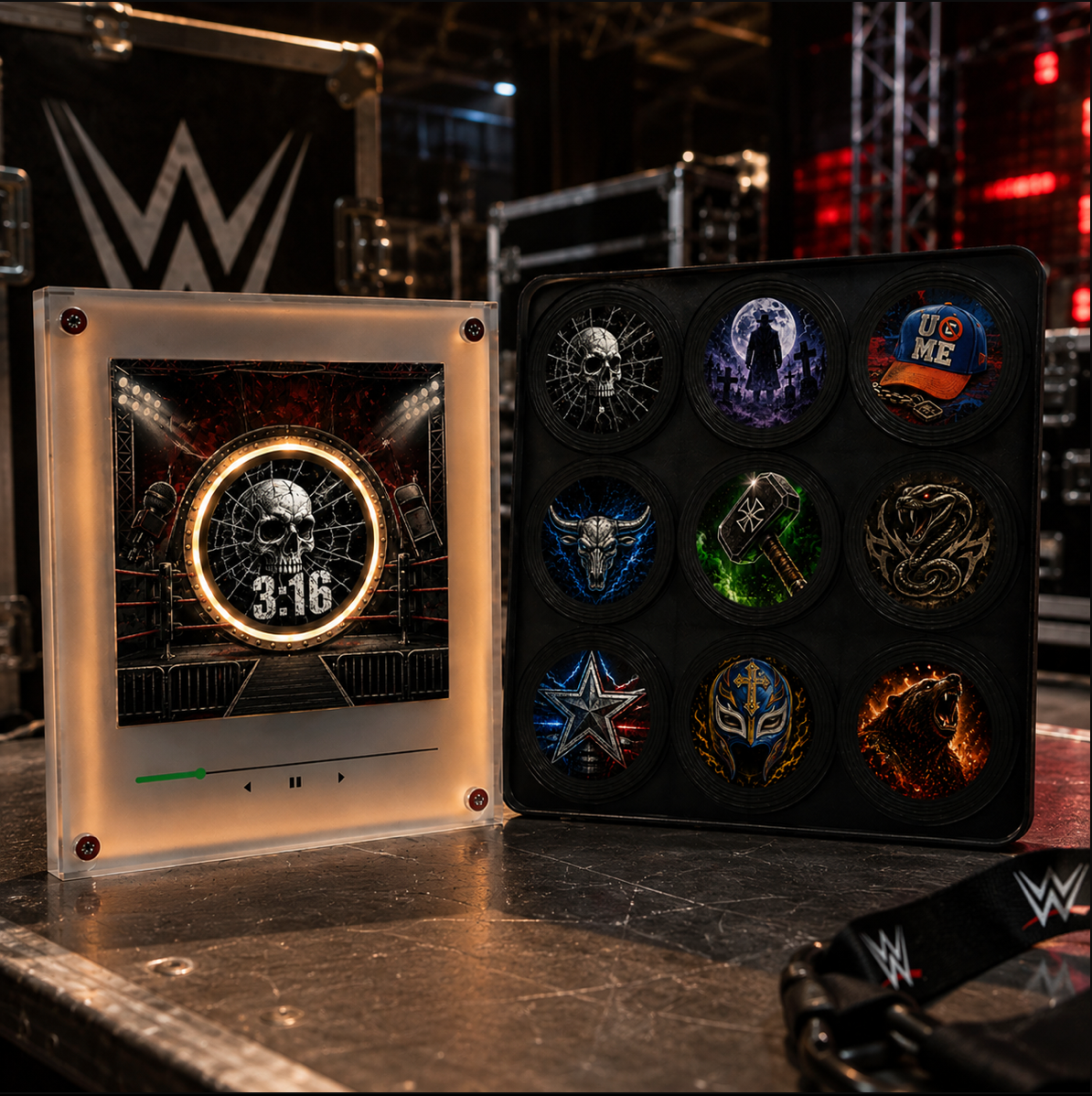 WWE Vinyl Frame